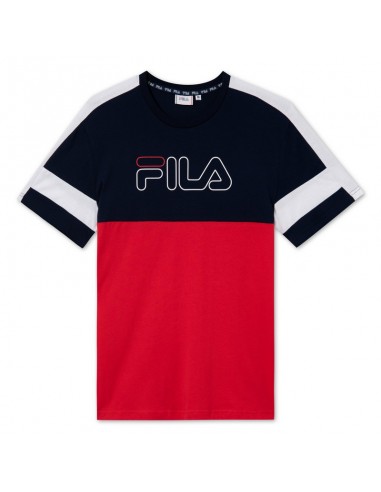 Fila T-shirt Jadon Blocked Tape Tee